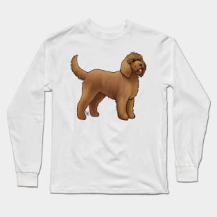 Dog - Otterhound - Brown Long Sleeve T-Shirt